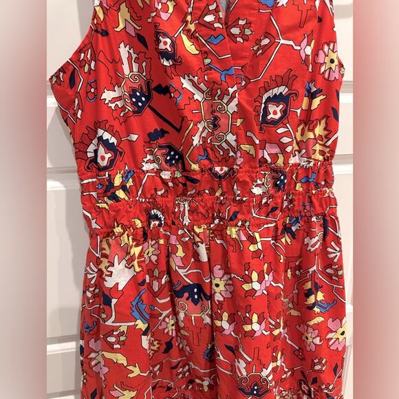 Anthropologie V-neck Sleeveless Midi Dress - Picture 5 of 5